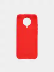 Красный чехол Xiaomi Redmi K30 pro, Poco F2 Pro, Сяоми Редми К30 Про силиконовый, цветной, матовый