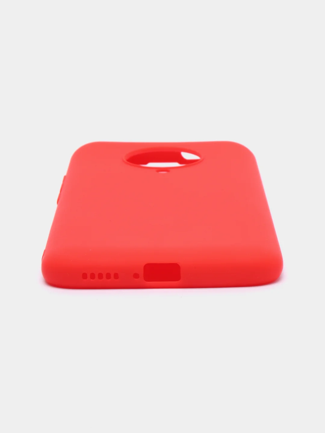Красный чехол Xiaomi Redmi K30 pro, Poco F2 Pro, Сяоми Редми К30 Про силиконовый, цветной, матовый