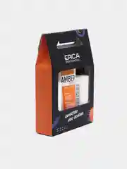 Набор для волос EPICA Amber Shine Organic (шампунь 250мл, кондиционер 250мл, маска 250мл)