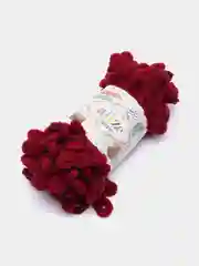 Фуксия пряжа Alize puffy петельки