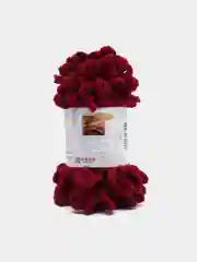 Фуксия пряжа Alize puffy петельки