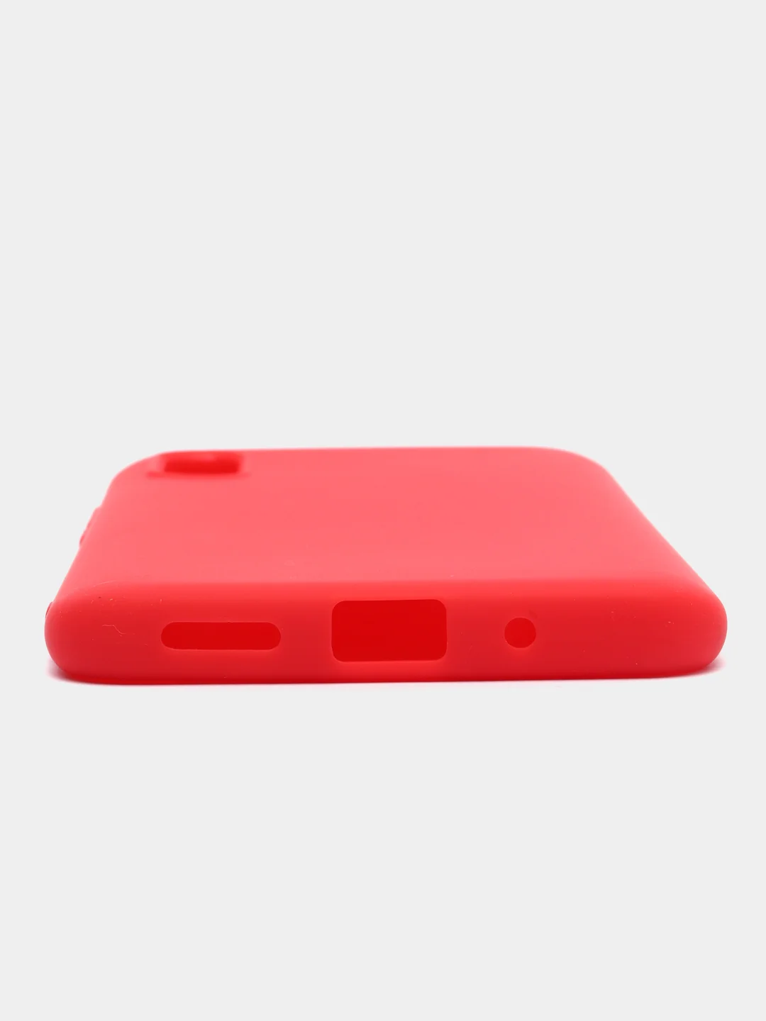 Красный чехол для Xiaomi Redmi 9A силиконовый, разные цвета