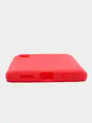 Красный чехол для Xiaomi Redmi 9A силиконовый, разные цвета