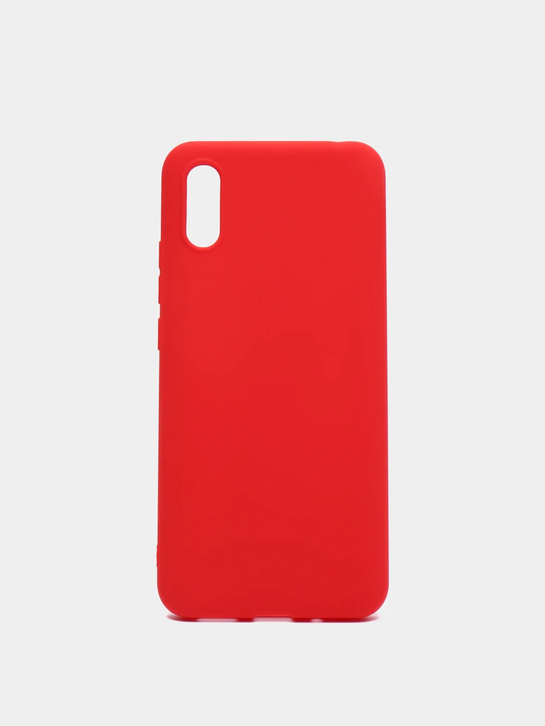 Красный чехол для Xiaomi Redmi 9A силиконовый, разные цвета
