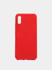 Красный чехол для Xiaomi Redmi 9A силиконовый, разные цвета