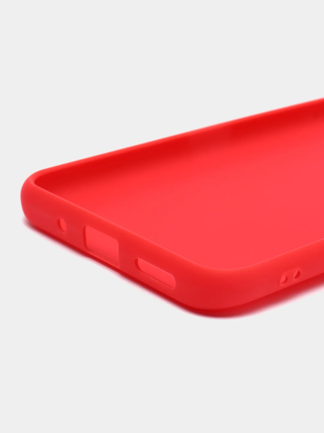 Красный чехол для Xiaomi Redmi 9A силиконовый, разные цвета