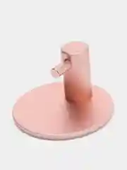 Розовый крючок настенный, самоклеющийся, 1 штука
