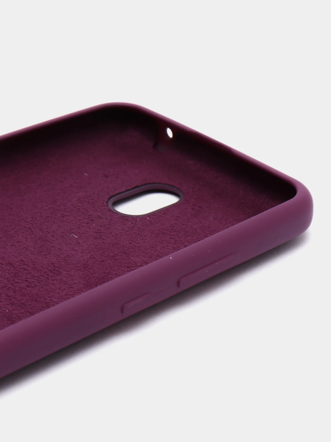 Тёмно-бордовый чехол для Xiaomi Redmi 8A, silicone case
