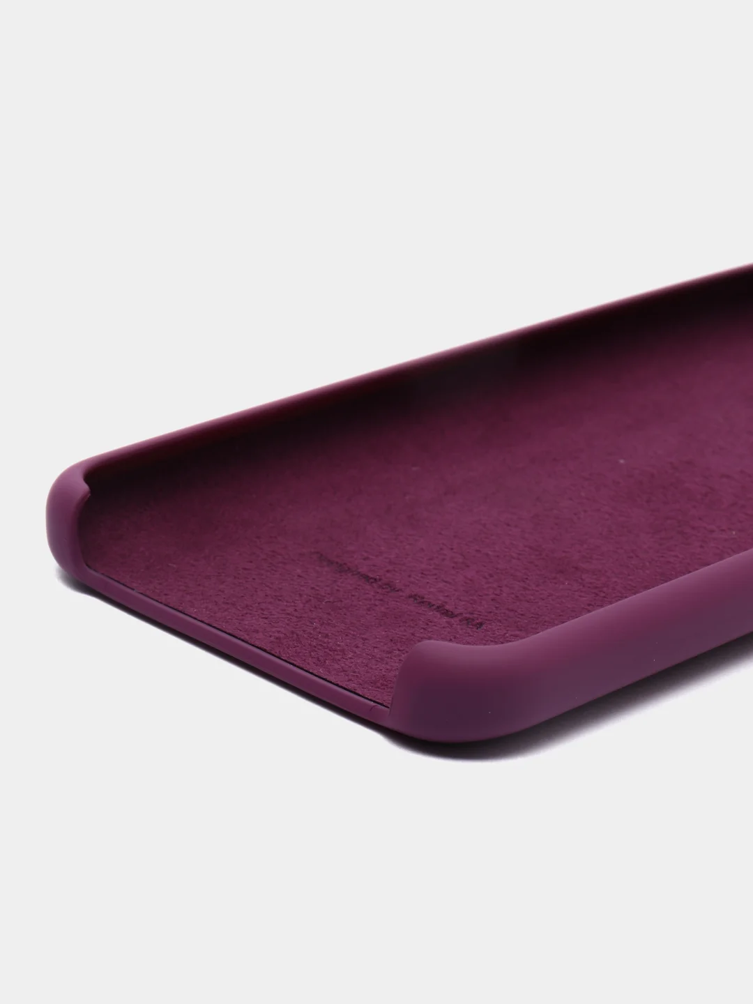 Тёмно-бордовый чехол для Xiaomi Redmi 8A, silicone case