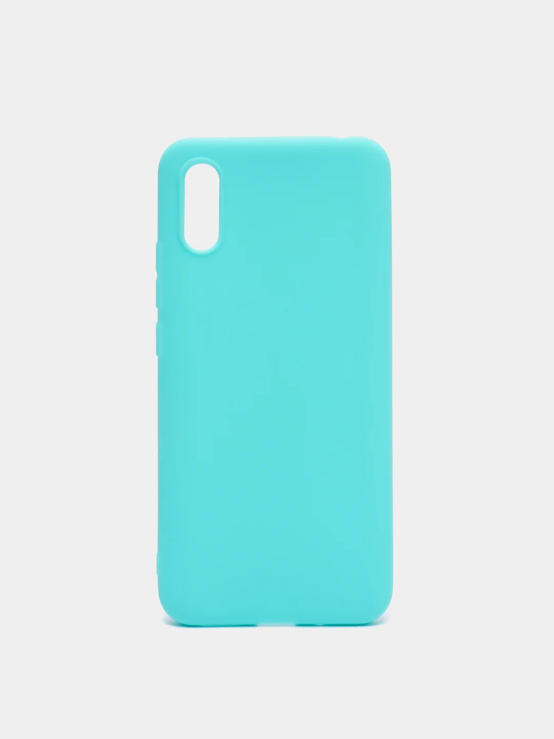 Бирюзовый чехол для Xiaomi Redmi 9A силиконовый, разные цвета