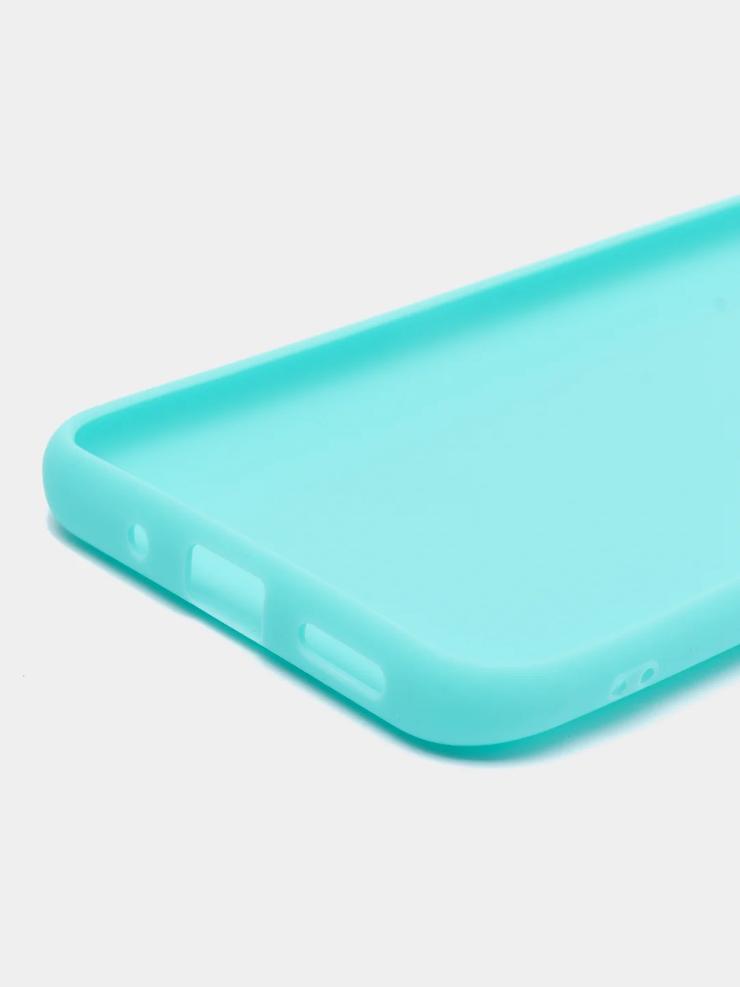 Бирюзовый чехол для Xiaomi Redmi 9A силиконовый, разные цвета