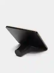 Черный крючок настенный, самоклеющийся, 1 штука