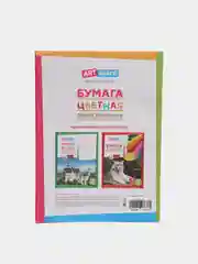 Цветная бумага ArtSpace, А4, 16 листов, 8 цветов, на скобе