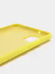 Желтый чехол для Samsung A42 silicone case, разные цвета