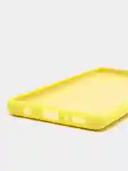 Желтый чехол для Samsung A42 silicone case, разные цвета