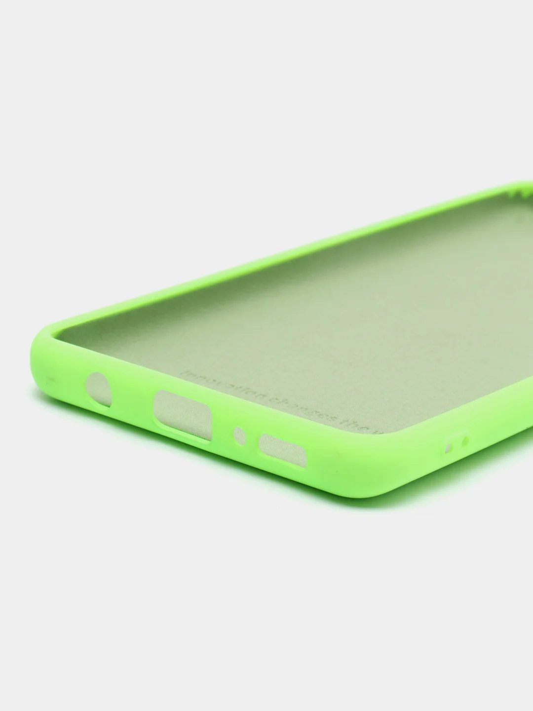 Лайм чехол для Samsung A42 silicone case, разные цвета