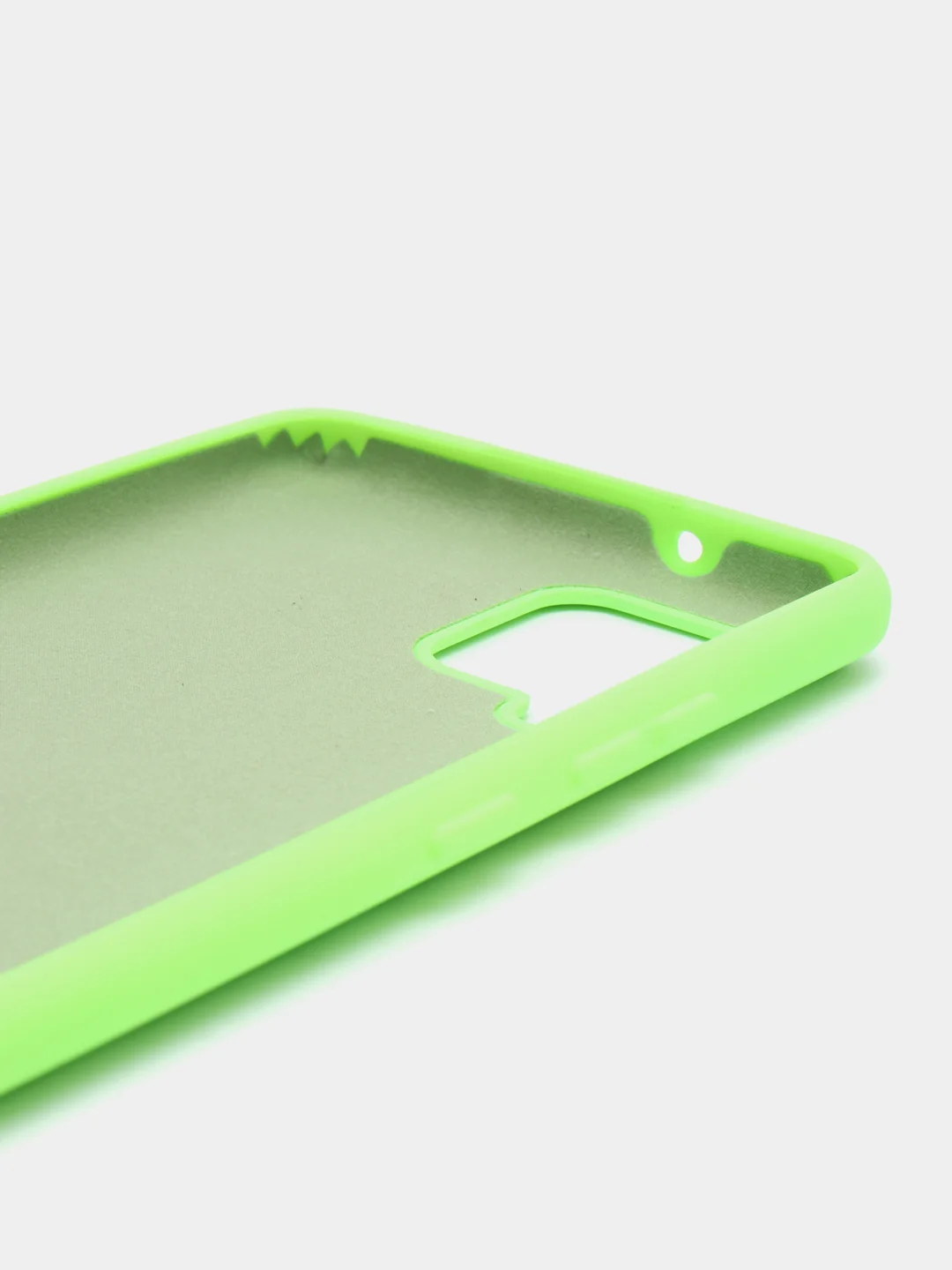Лайм чехол для Samsung A42 silicone case, разные цвета