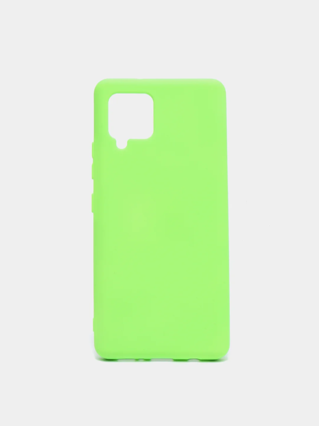 Лайм чехол для Samsung A42 silicone case, разные цвета