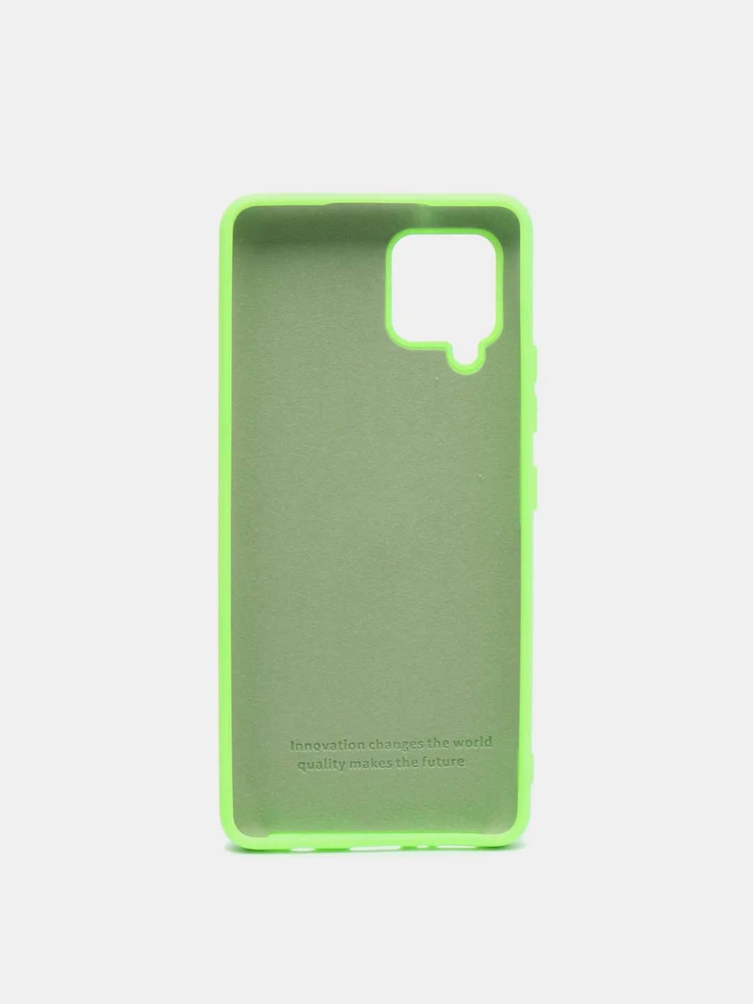 Лайм чехол для Samsung A42 silicone case, разные цвета