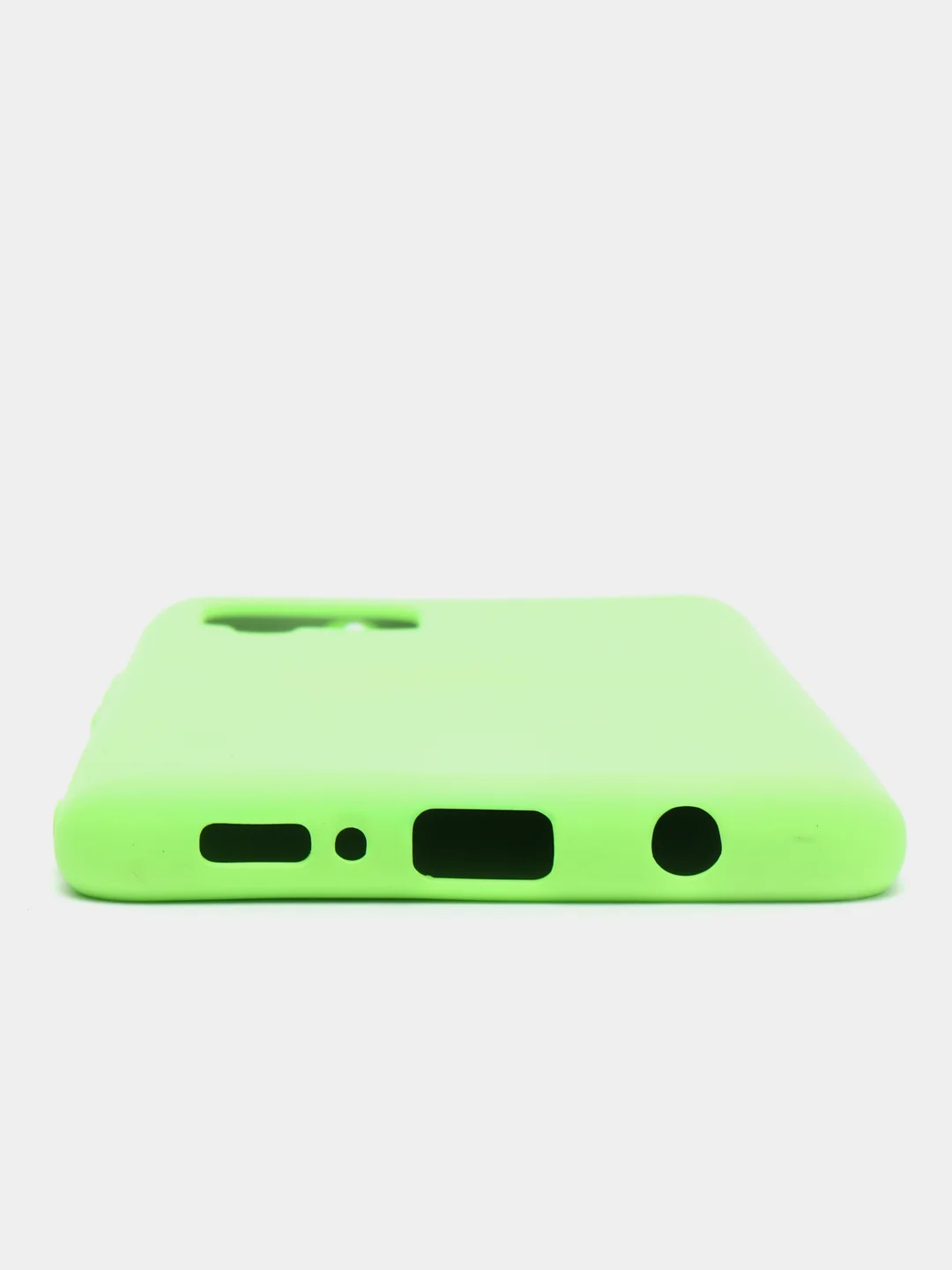 Лайм чехол для Samsung A42 silicone case, разные цвета