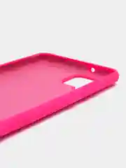 Розовый чехол для Samsung A42 silicone case, разные цвета