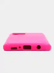 Розовый чехол для Samsung A42 silicone case, разные цвета