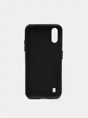 Зеленый чехол для Samsung A01 (Самсунг A01) матовый с защитой камеры