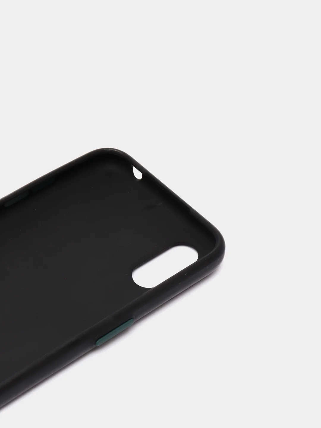 Зеленый чехол для Samsung A01 (Самсунг A01) матовый с защитой камеры