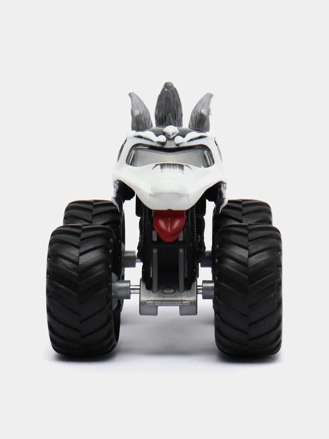 Белый машинка-джип "Монстртрак" Monster Jam