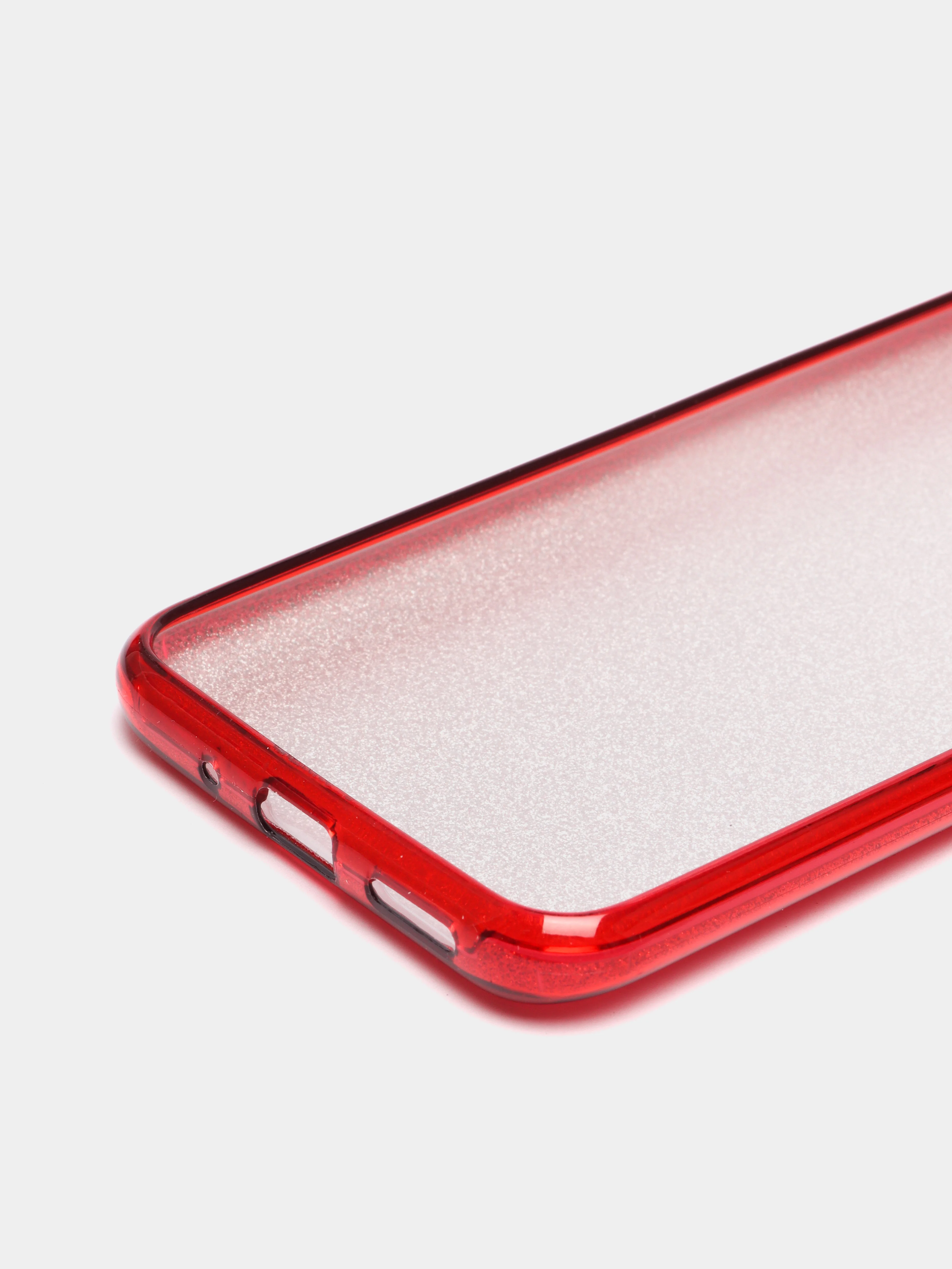 Красный чехол для Xiaomi Redmi 9A (Сяоми Редми 9А), блестящий