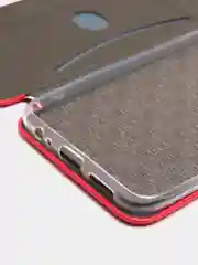 Красный чехол-книжка Xiaomi Redmi Note 10 / Redmi Note 10S / Poco M5s, Сяоми Редми Нот 10, 10С