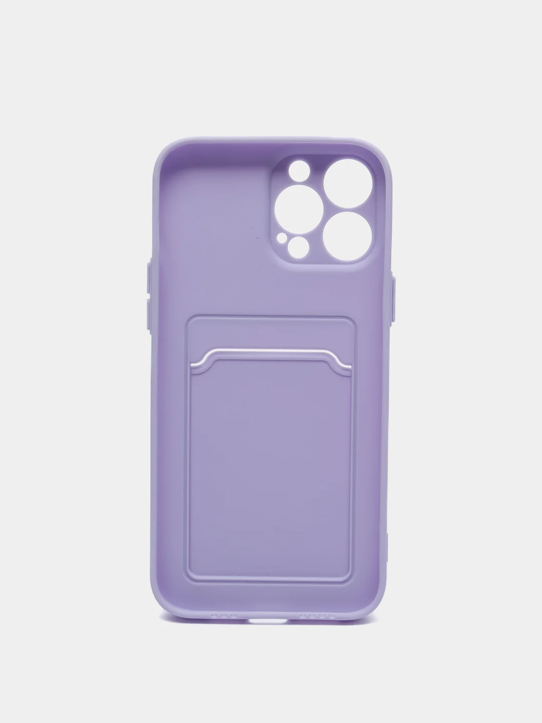 Лавандовый чехол для iPhone 11, 12, 13, Pro, Max, 7, 8, Plus, с карманом для карт, защита камеры