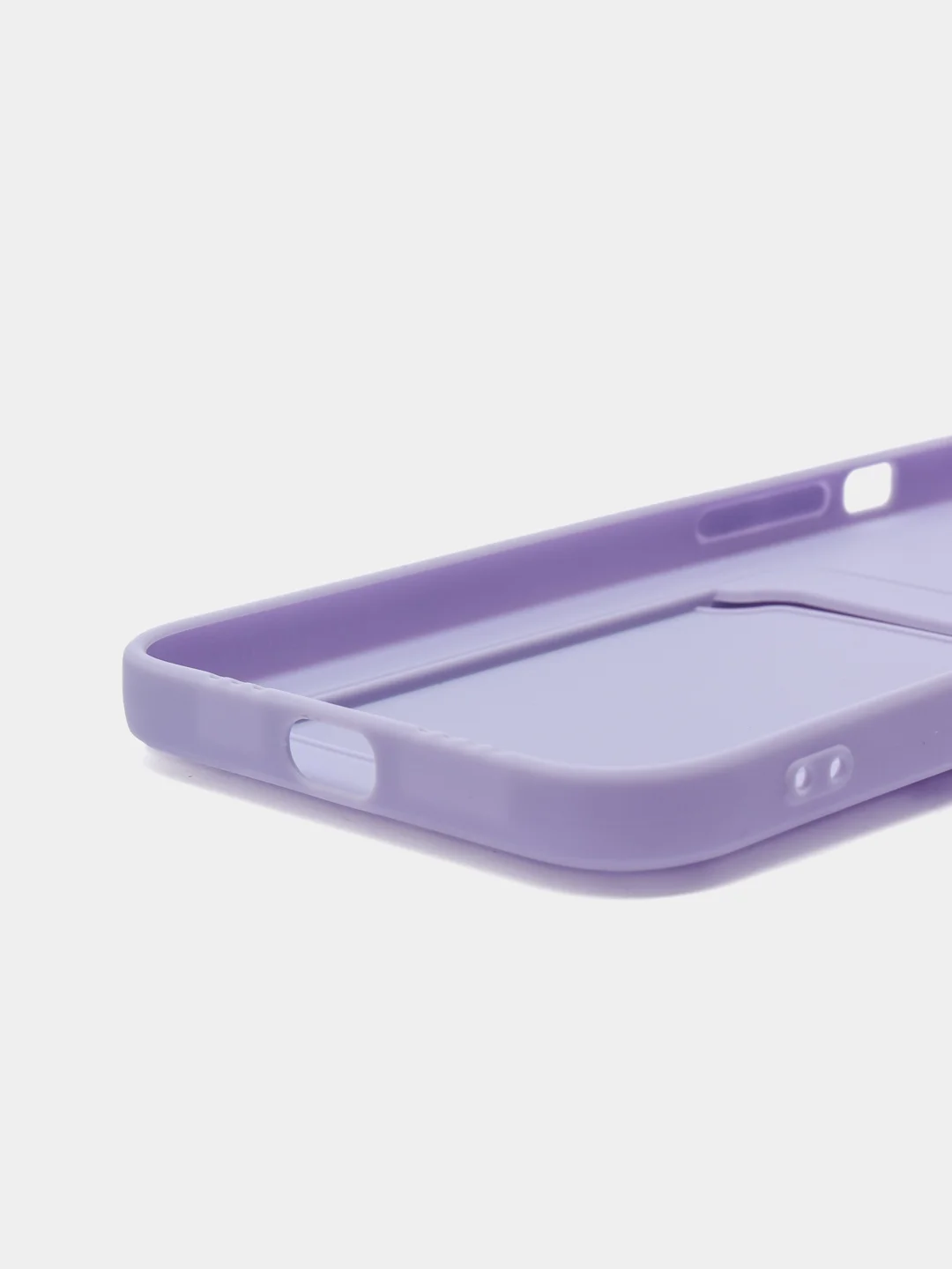 Лавандовый чехол для iPhone 11, 12, 13, Pro, Max, 7, 8, Plus, с карманом для карт, защита камеры