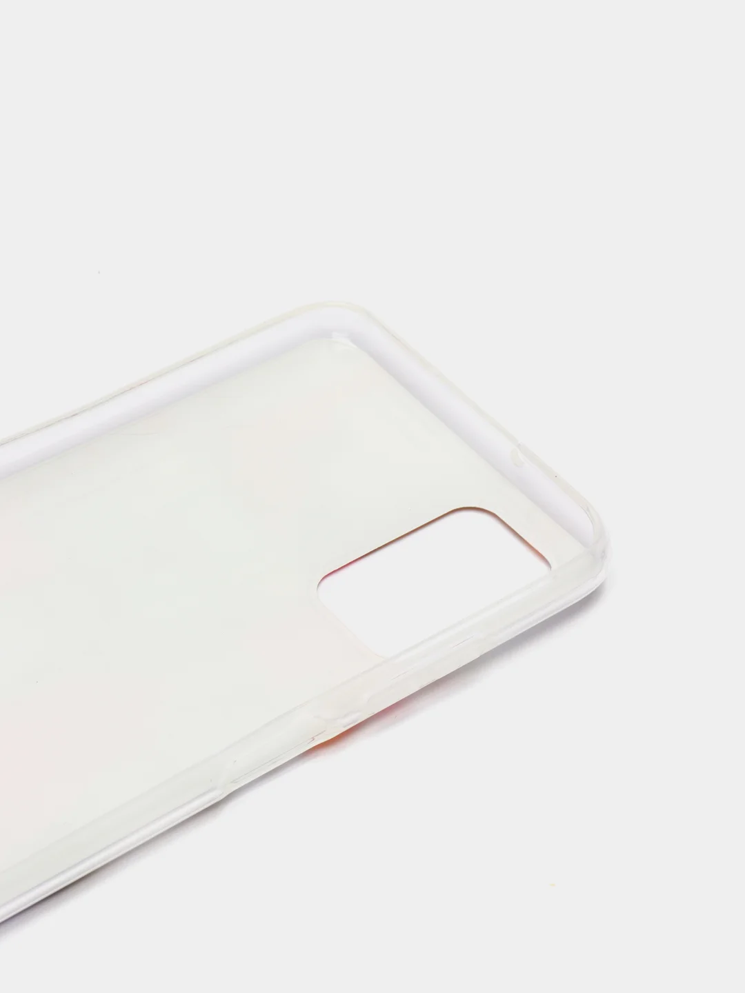 Пудровый чехол Samsung Galaxy A03s силиконовый с рисунком (Самсунг Галакси А03с)