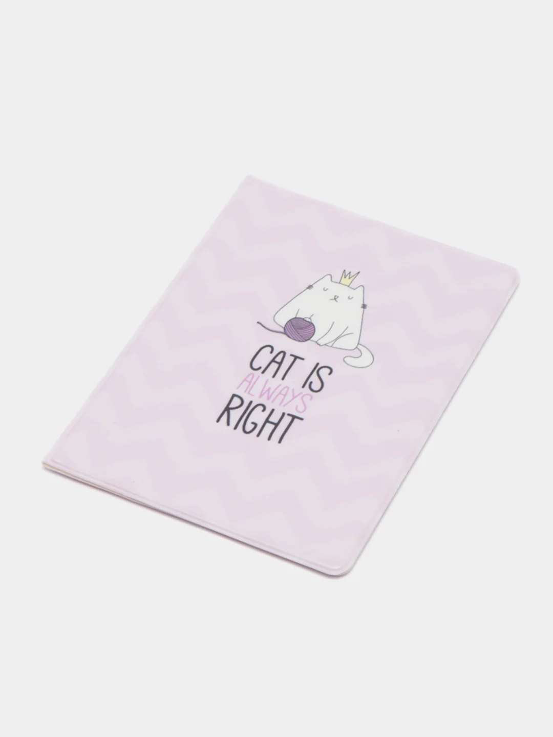 Обложка для паспорта MESHU "Right cat", ПВХ, 2 кармана