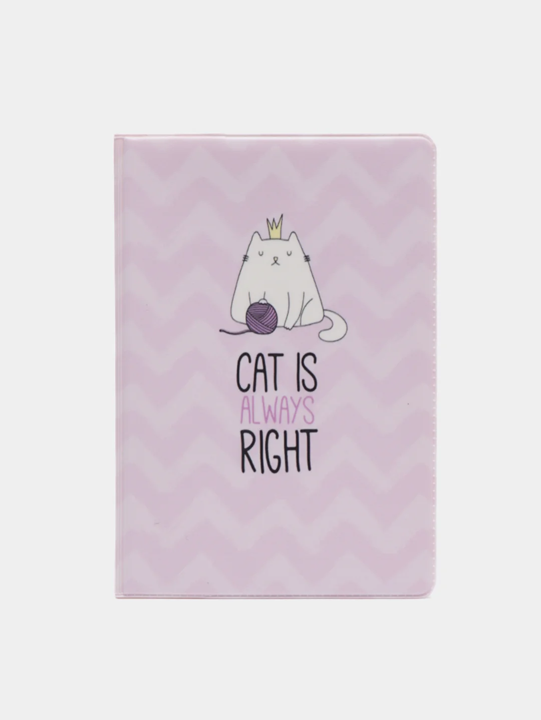Обложка для паспорта MESHU "Right cat", ПВХ, 2 кармана