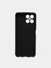 Хром чехол для Honor X8 4G (Хонор Х8 4Г / Икс 8 / Х8 4 Джи), прозрачный