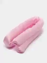 Розовый бигуди, заколка, резинки