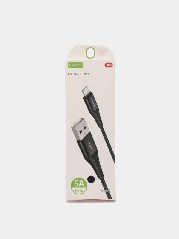 Кабель Micro USB/Lightning/Type-C, для быстрой зарядки, 5А, передачи данных, Maimi X33