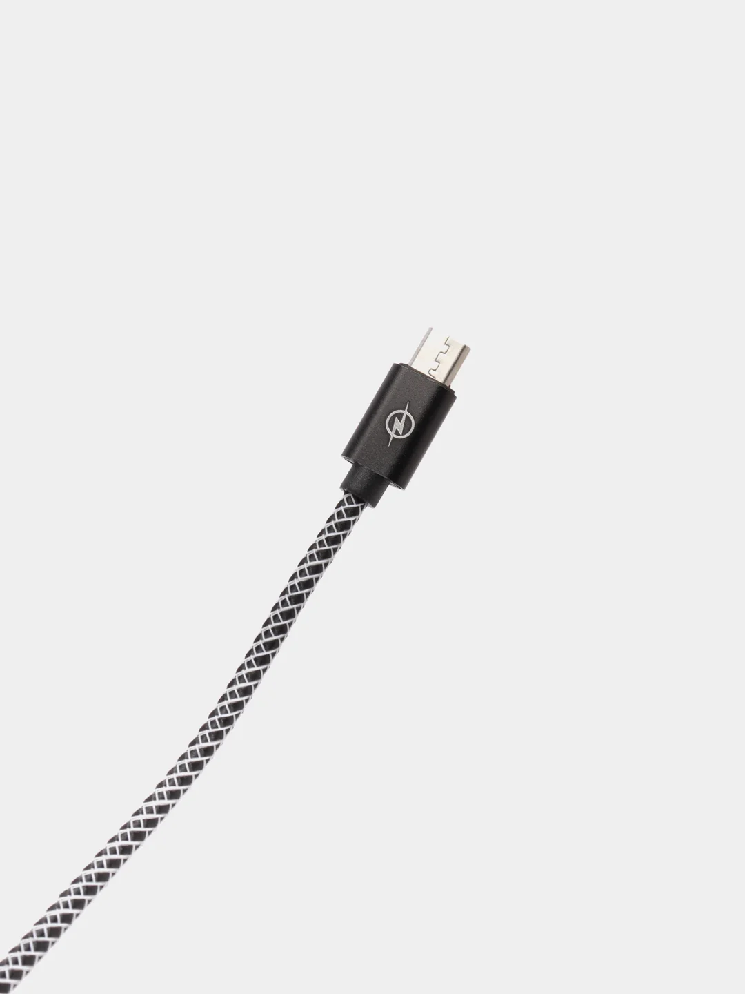 Серебряный кабель Micro-USB