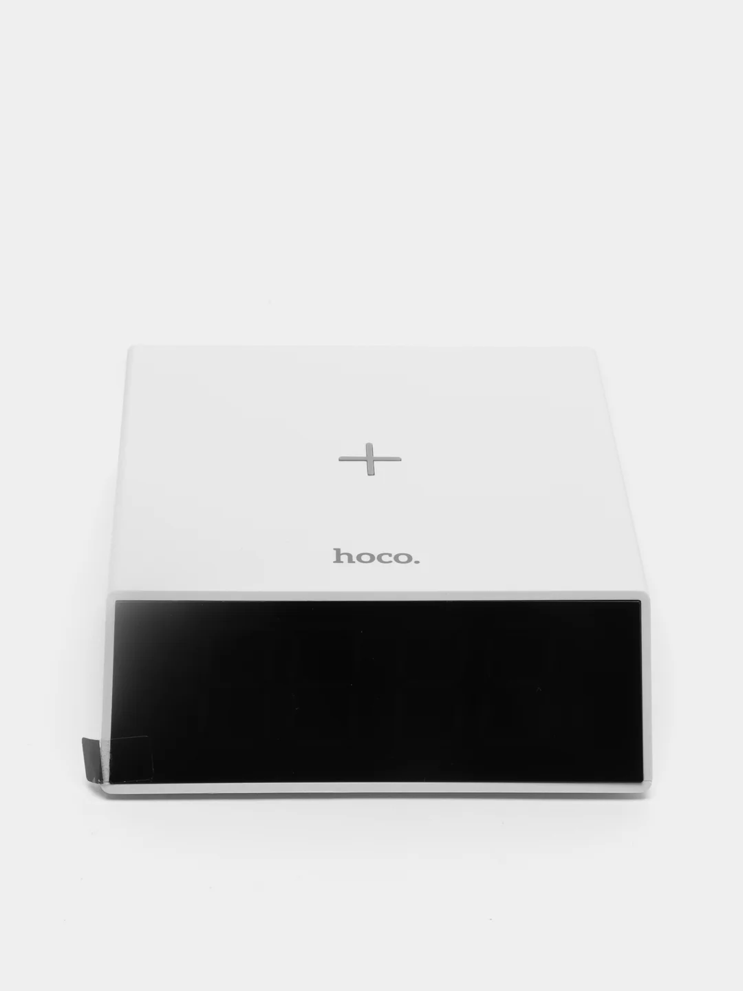 Часы будильник с функцией беспроводной зарядки Hoco DCK1 10W