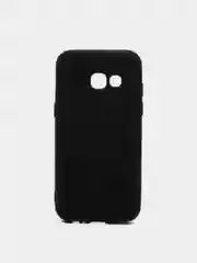 Чехол для Samsung A320 / A6 / A40 / A10 / A50 / A2 / A90 /A7 2018/A9 2018, черный, матовый