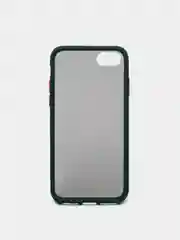Зеленый силиконовый чехол c усиленными бортами Soft-Touch для iPhone 7 8 6 6S