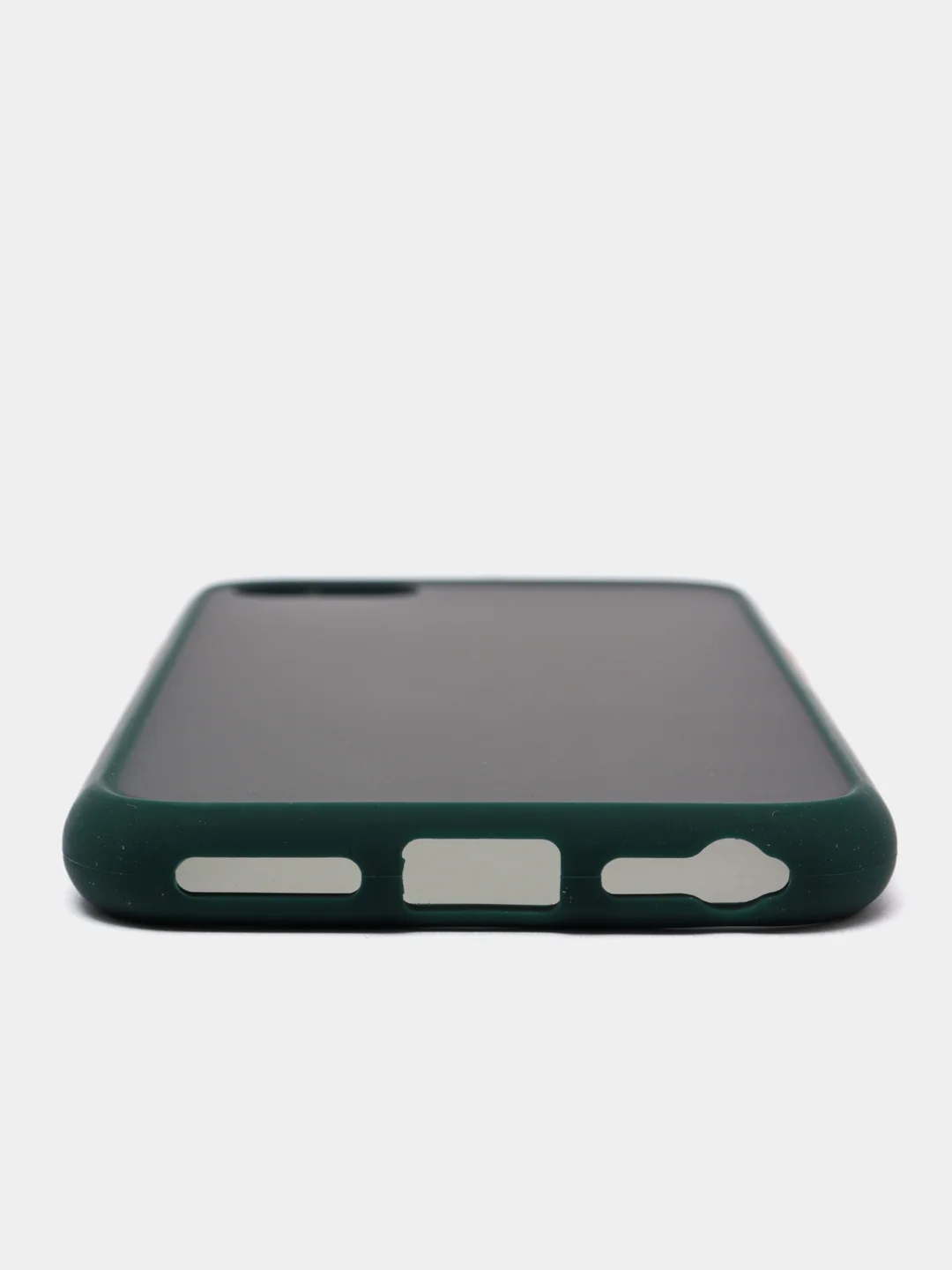 Зеленый силиконовый чехол c усиленными бортами Soft-Touch для iPhone 7 8 6 6S