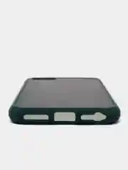 Зеленый силиконовый чехол c усиленными бортами Soft-Touch для iPhone 7 8 6 6S