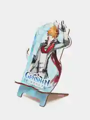 Деревянная подставка под телефон "Genshin Impact", Тарталья