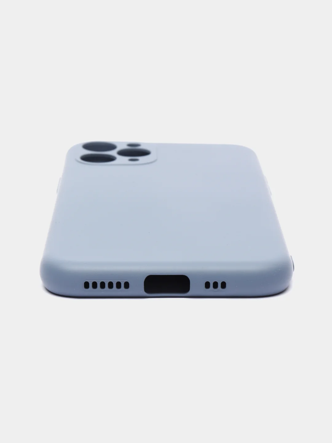 Синий меланж чехол защитный для Apple iPhone 12, 11Pro,12 mini,12 Pro