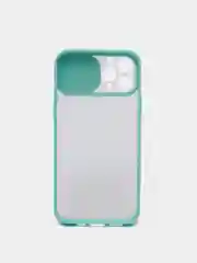 Чехол LuazON для iPhone 12 Pro с защитой объектива камеры, пластиковый, мятный