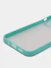 Чехол LuazON для iPhone 12 Pro с защитой объектива камеры, пластиковый, мятный