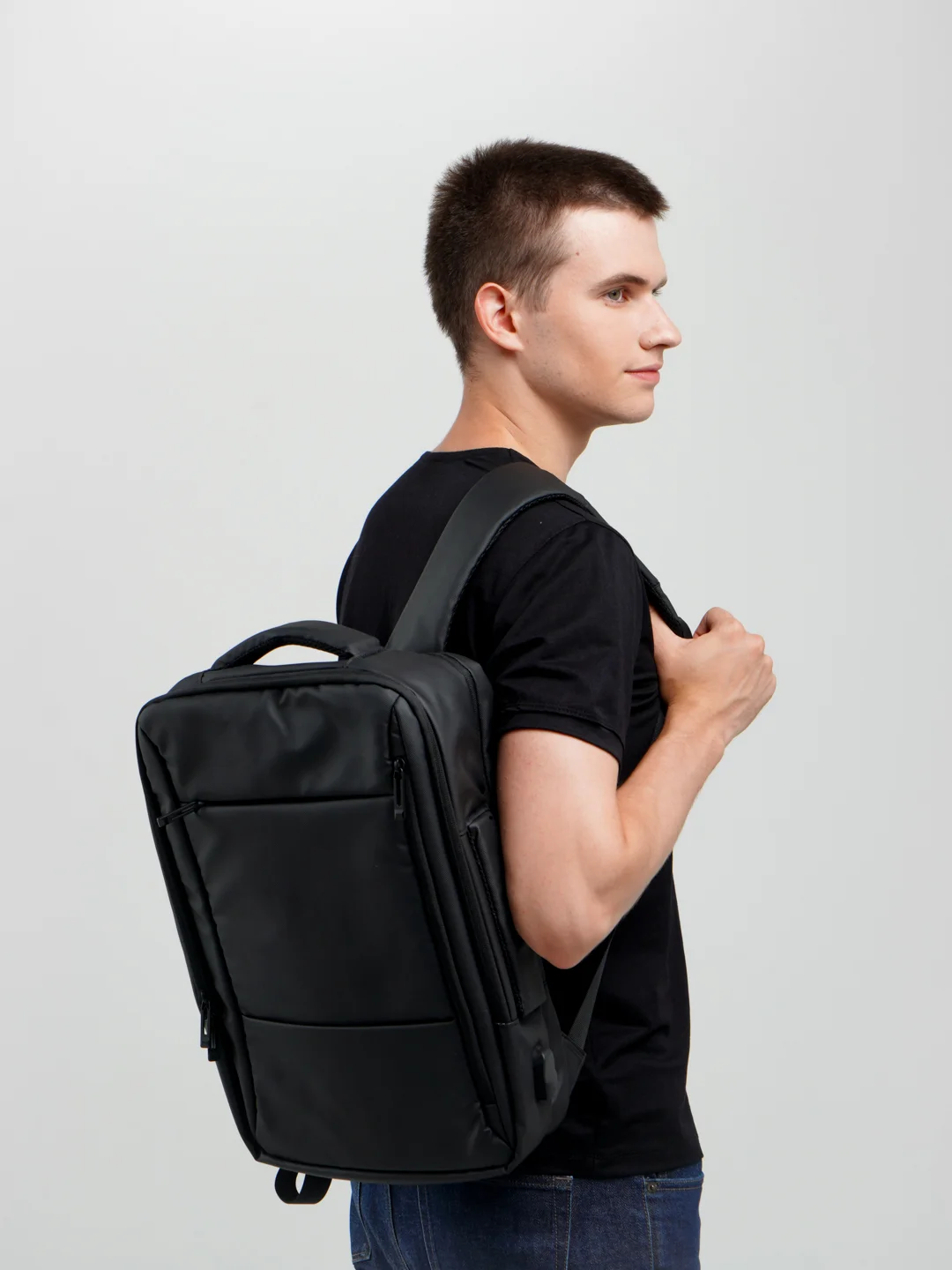 Черный рюкзак Lion Backpack, мужской